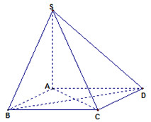 Cho hình chóp SABCD có đáy ABCD là hình vuông cạnh a SA vuông góc với đáy  và SA  a tham khảo hình vẽ bên Góc giữa hai mặt phẳng SAB